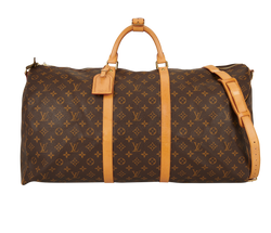 Keepall Bandouliere 60, Canvas, Monogram, FL1010, S/DB, 3*